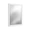 Alaterre Furniture 24" Beveled Bath Vanity Mirror, White AMIR0050 - alternate 1
